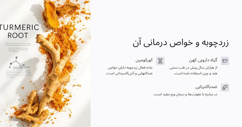 زردچوبه و خواص درمانی آن