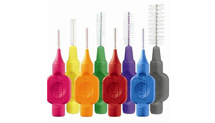 روش استفاده از مسواک بین دندانی