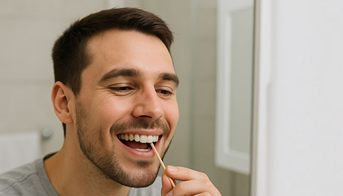 بهترین روش استفاده از خلال دندان